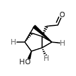 CAS 登录号：266353-79-1， [(1R,2R,3S,4S,6S)-3-羟基三环[2.2.1.0<sup>2,6</sup>]庚-1-基]乙醛