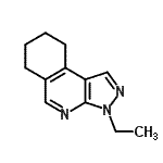 CAS 登录号：266993-83-3， 3-乙基-6,7,8,9-四氢-3H-吡唑并[3,4-c]异喹啉