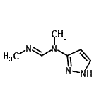 CAS 登录号：266993-91-3， N,N'-二甲基-N-1H-吡唑-3-基亚氨代甲酰胺