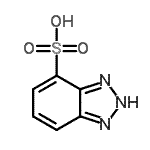 CAS 登录号：26725-50-8， 2H-苯并三唑-4-磺酸