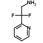 CAS 登录号：267825-68-3， 2,2-二氟-2-(2-吡啶基)乙胺
