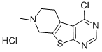 CAS#: 26830-30-8, 4-Chloro-5,6,7,8-Tetrahydro-7-Methyl-Pyrido[4',3':4,5]Thieno[2,3-d]Pyrimidine Hydrochloride (1:1)