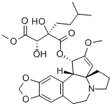 CAS 登录号:26833-86-3, 异三尖杉酯碱