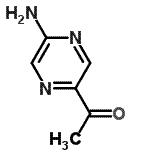 CAS 登录号：268538-57-4， 1-(5-氨基-2-吡嗪基)乙酮