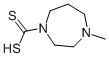 CAS#: 26865-04-3, 4-Methyl-1-Homopiperazinedithiocarboxylic Acid