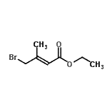 CAS 登录号：26918-14-9， 乙基(2E)-4-溴-3-甲基-2-丁烯酸酯