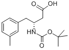 CAS # 269398-83-6, Boc-(R)-3-Amino-4-(3-Methyl-Phenyl)-Butyric Acid