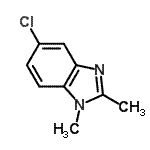 CAS 登录号：26960-04-3， 5-氯-1,2-二甲基-1H-苯并咪唑