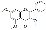 CAS 登录号：26964-29-4， 3,5,7-三甲氧基黄酮