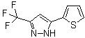 CAS 登录号：26974-16-3， 5-(2-噻吩基)-3-(三氟甲基)-1H-吡唑