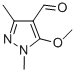 CAS#: 26990-71-6, 5-Methoxy-1,3-Dimethyl-1H-Pyrazole-4-Carbaldehyde