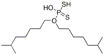 CAS 登录号:26999-29-1, O,O-二异辛基二硫代磷酸氢酯
