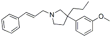 CAS#: 27019-34-7, 3-(3-Methoxyphenyl)-1-(3-Phenyl-2-Propenyl)-3-Propylpyrrolidine