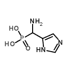 CAS 登录号：270249-45-1， [氨基(1H-咪唑-4-基)甲基]膦酸