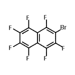 CAS 登录号：27041-17-4， 2-溴-1,3,4,5,6,7,8-庚氟萘