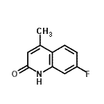 CAS 登录号：271241-24-8， 7-氟-4-甲基-2(1H)-喹啉酮