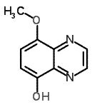 CAS 登录号：27144-88-3， 8-甲氧基-5-喹喔啉醇
