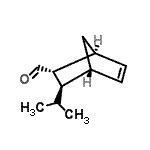 CAS 登录号：271578-36-0， (1S,2R,3R,4R)-3-异丙基双环[2.2.1]庚-5-烯-2-甲醛