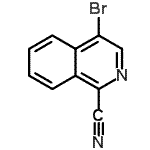 CAS 登录号：27224-09-5， 4-溴-1-异喹啉甲腈