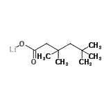 CAS 登录号：27253-30-1， 锂3,3,5,5-四甲基己酸酯