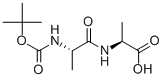 CAS#: 27317-69-7, Boc-Ala-Ala-OH