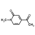 CAS 登录号：27330-27-4， 4-乙酰基-1-甲基-2(1H)-吡啶酮