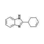 CAS 登录号：273377-88-1， 2-(3-环己烯-1-基)-1H-苯并咪唑
