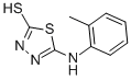 CAS 登录号：27385-97-3， 5-邻甲苯基氨基-[1,3,4]噻二唑-2-硫醇