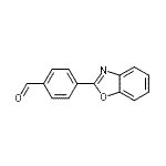 CAS 登录号：27395-93-3， 4-(1,3-苯并恶唑-2-基)苯甲醛