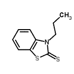 CAS 登录号：27410-48-6， 3-丙基-1,3-苯并噻唑-2(3H)-硫酮