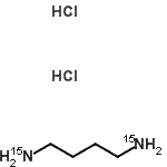 CAS 登录号：2747-92-4， 1,4-丁烷(<sup>15</sup>N<sub>2</sub>)二胺二盐酸盐