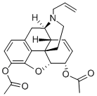 CAS 登录号:2748-74-5, (5R,6S,9R,13S,14R)-9alpha-烯丙基-4,5-环氧-7-吗啡-3,6-二基二乙酸酯