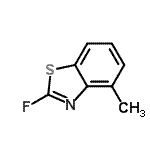 CAS 登录号：27484-68-0， 2-氟-4-甲基-1,3-苯并噻唑