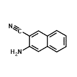 CAS 登录号：27533-39-7， 3-氨基-2-萘甲腈