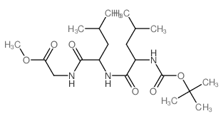 CAS 登录号：27545-11-5， 叔丁氧羰基-L-亮氨酰-L-亮氨酰-甘氨酸甲酯