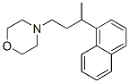 CAS 登录号：27563-26-4， 4-[3-(1-萘基)丁基]吗啉