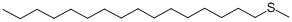 CAS 登录号：27563-68-4， 十六烷基甲基硫醚