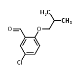 CAS 登录号：27590-77-8， 5-氯-2-异丁氧基苯甲醛