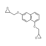 CAS 登录号：27610-48-6， 2,2'-[1,6-萘二基二(氧基亚甲基)]二环氧乙烷