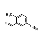CAS 登录号：27613-39-4， 3-甲酰基-4-甲基苯甲腈