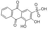 CAS#: 27613-78-1, 9,10-Dihydro-1,2-Dihydroxy-9,10-Dioxo-Anthracenesulfonic acid