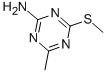 CAS 登录号：27622-90-8， 4-甲基-6-(甲硫基)-1,3,5-三嗪-2-胺