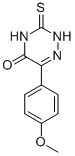 CAS#: 27623-06-9, 6-(4-Methoxyphenyl)-3-Thioxo-3,4-Dihydro-1,2,4-Triazin-5(2H)-One