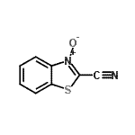CAS 登录号：27655-23-8， 1,3-苯并噻唑-2-甲腈3-氧化物