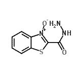 CAS 登录号：27655-28-3， 1,3-苯并噻唑-2-甲酰肼3-氧化物
