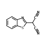 CAS 登录号：27655-37-4， 1,3-苯并噻唑-2-基丙二腈