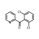 CAS 登录号：27693-36-3， (2,6-二氯苯基)(2-吡啶基)甲酮