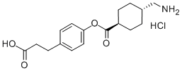 CAS#: 27724-96-5, Cetraxate Hydrochloride