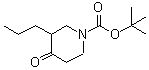 CAS 登录号:277298-22-3, 4-氧代-3-丙基-1-哌啶羧酸叔丁酯