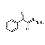 CAS 登录号：277298-58-5， (1Z)-2-氧代-2-苯基乙烷亚肼基基氯化物